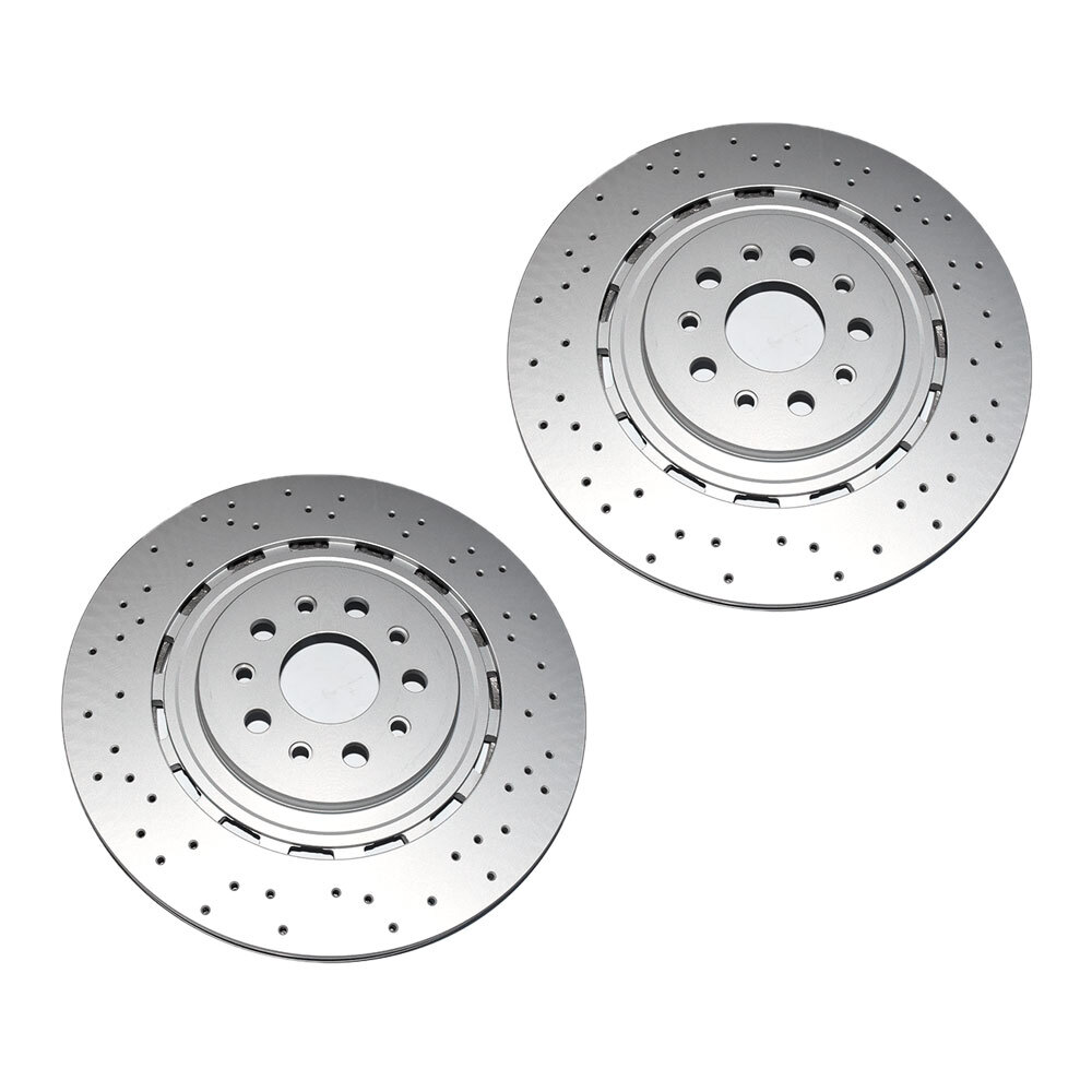 New For Maserati Ghibli Quattroporte Front Brake Rotors set of 2