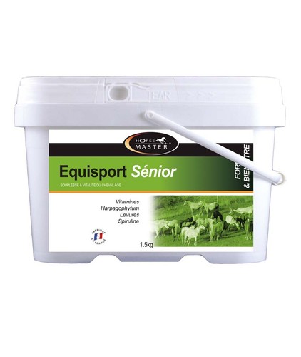 Equisport Senior mangime complementare per cavalli anziani 1,5 kg Horse Master - 第 1/1 張圖片