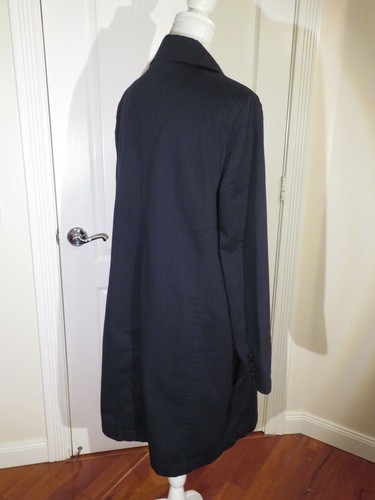 NWOT Navy Blue DKNY JEANS NEW YORK Cotton Peacoat REFLECTIVE LOGO - Large L - Picture 7 of 11