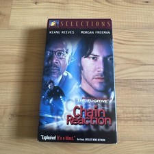 Chain Reaction (VHS, 1996)KEANU REEVES, MORGAN FREEMAN