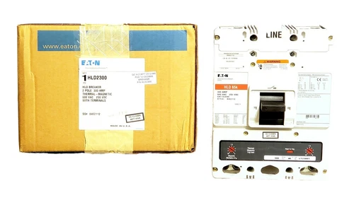 Eaton HLD2300, 300 AMP, 2 POLE, Molded Case Circuit Breaker, 600VAC, HLD 65k