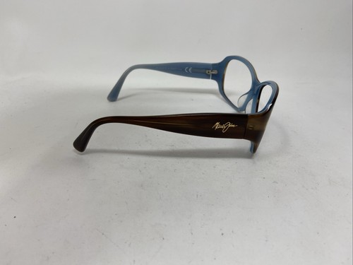 MAUI JIM NALANI MJ295-03T BROWN ON BLUE 61/16/126 FRAME ONLY UM82 - Picture 4 of 9