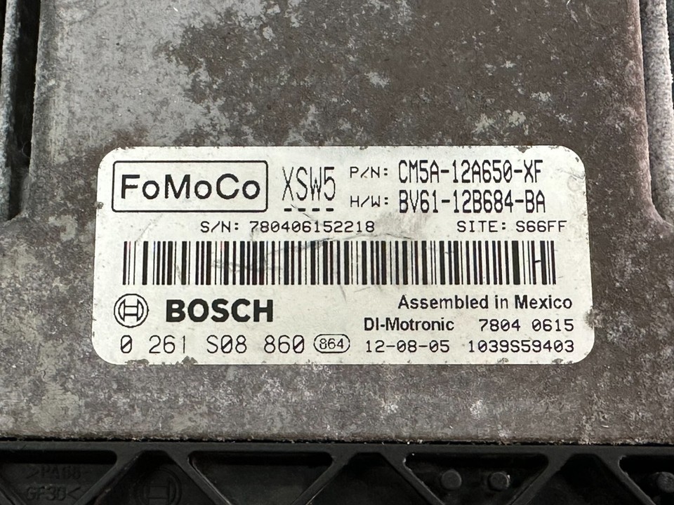 20122013 Ford Focus 2.0L Engine Control Module ECU ECM PCM CM5A12A650