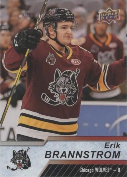 2018-19 Upper Deck AHL - Erik Brannstrom #128 - 1 of 1