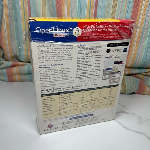 Open Linux eDesktop 2.4 Offizielles Betriebssystem CD-ROM 3er Set 2000 CALDERA - Bild 4 von 6