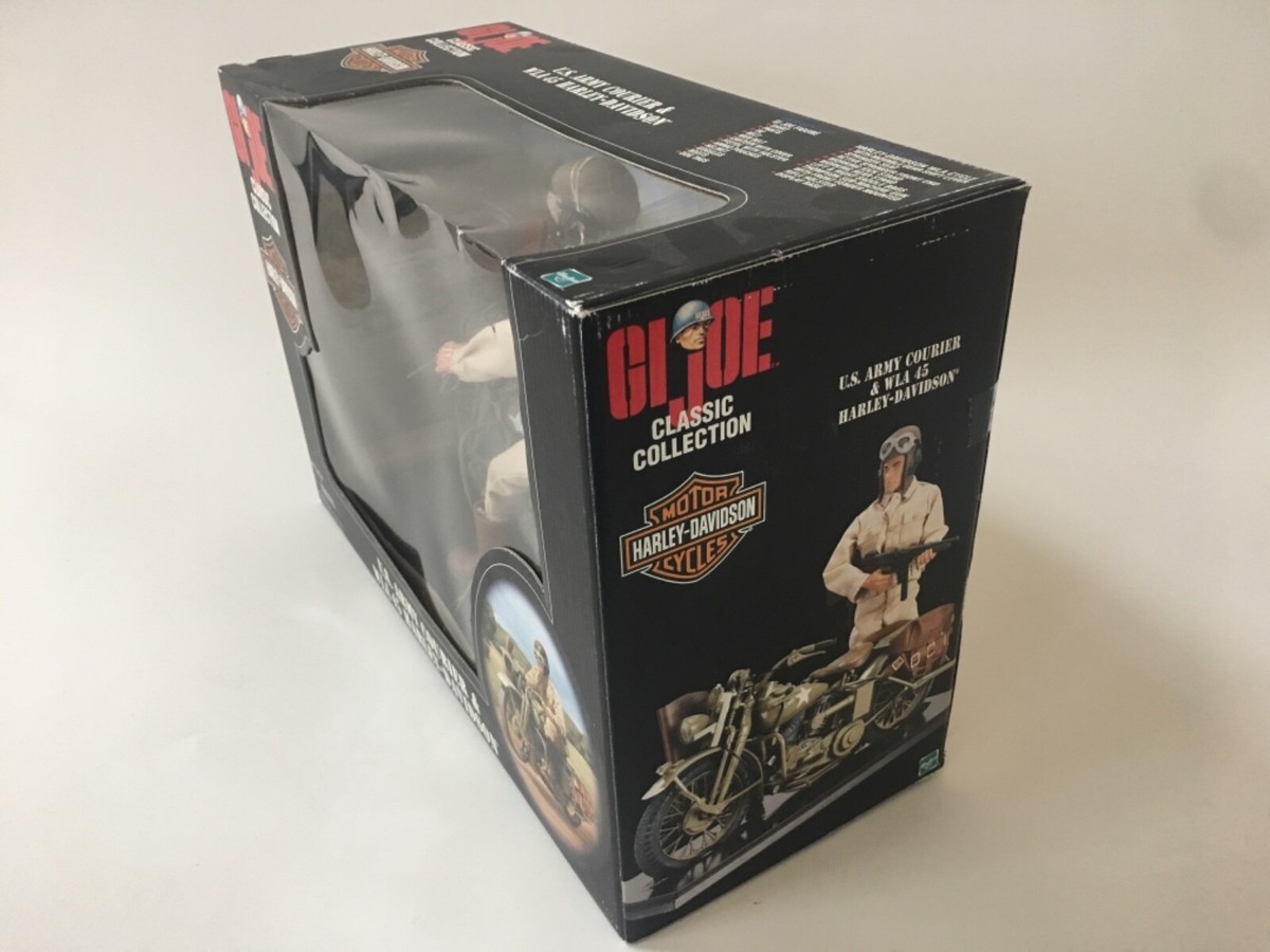 GI Joe U.S. MP with Harley Davidson Motrorcycle Classic Collection