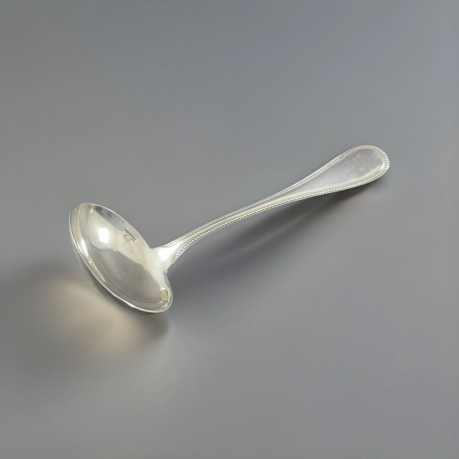 Christofle Perles Silverplate sauce spoon
Opens in a new window or tab