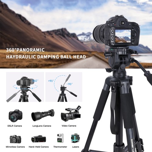 ZOMEI Q310 Professional Video Camera Tripod Fluid Head for Canon Sony Nikon - Picture 11 of 11