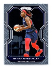 2021 Panini Prizm WNBA Basketball #40 Myisha Hines-Allen Washington Mystics