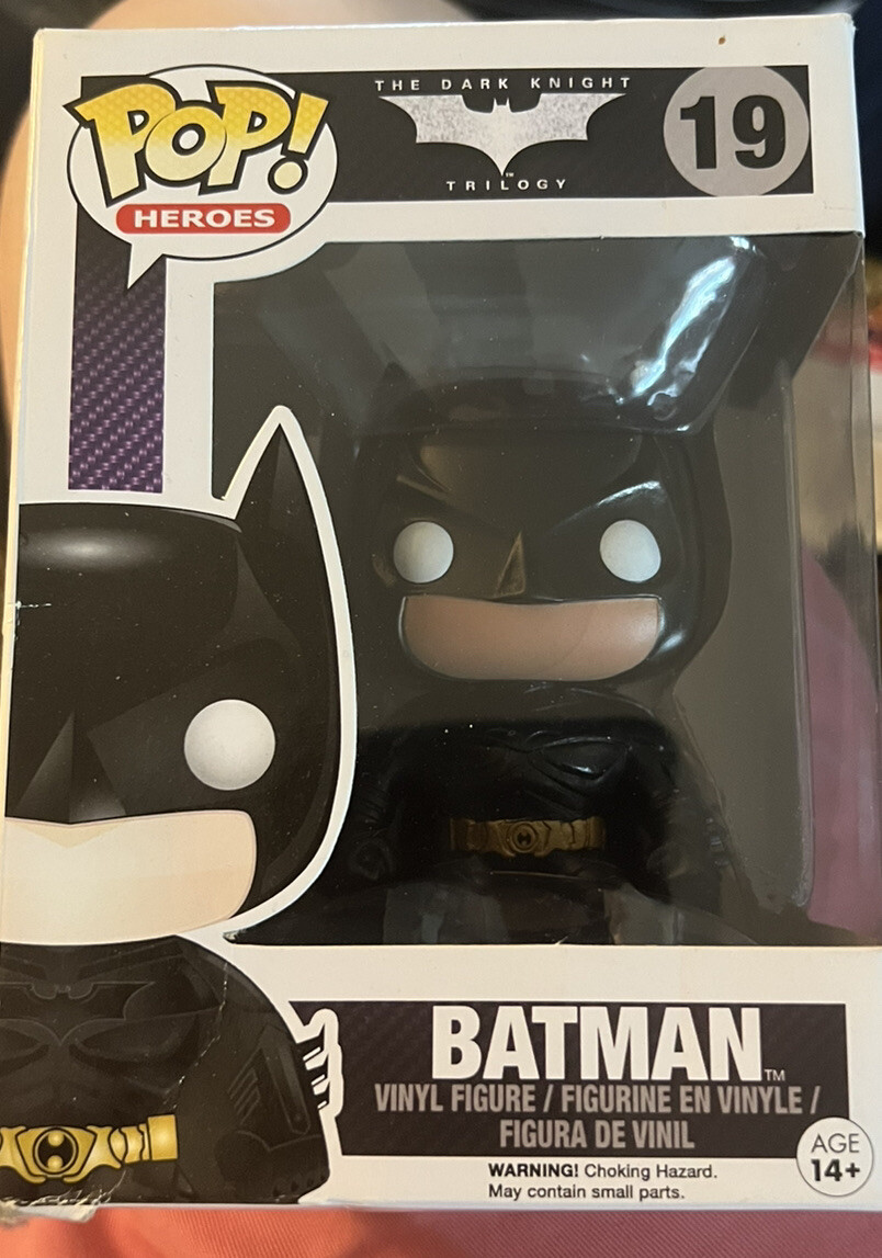Funko Pop Batman The Dark Knight Trilogy 19 Damaged Box | eBay