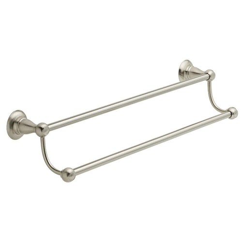 Nickel Doppel Handtuchhalter Badezimmer Handtuchhalter Porter PTR25