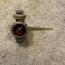 Vtg Car Parts Coach Light Red Lantern Kerosene 1910-20s Vintage Ford Model T Vtg Car Parts Coach Light Red Lantern Kerosene 1910-20s Vintage Ford Model T