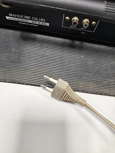 AKAI AT-K33 Stereo Tuner – Used, Working, FM/AM, Servo Tuning, Japan - Picture 7 of 9