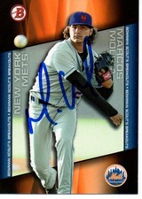 Marcos Molina New York Mets 2014 Bowman Scout's Breakouts Signed Card