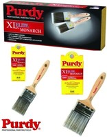 "Purdy Xl Elite Monarch Superior Synthetik Pinsel Set 1X2\" & 1X3\" MON23"