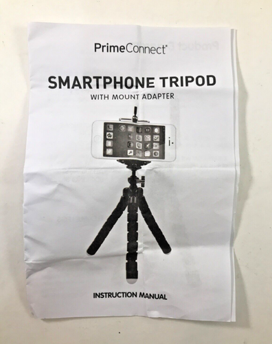 Smartphone Tripod, PrimeConnect Mount Adapter Model PCAS1001 Black 4"-6" screens - Picture 10 of 12