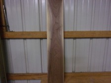 1 PC WALNUT BOARD KILN DRIED LUMBER WOOD LOT 973V 41 3/4"X 8"X 7/8" FLAT CLEAR