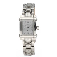 Charriol Columbus 9102013 Silver Dial Steel 18mm Rectangle Quartz Women's Watch