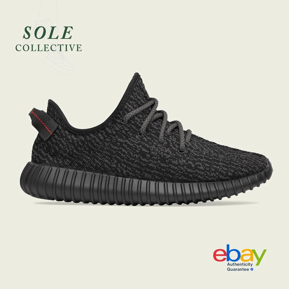 US6.5 Adidas Yeezy Boost 350 Pirate Black Brand New 30 OFF