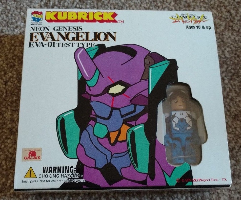 Neon Genesis Evangelion-Medicom Kubrick-totalmente Nuevo, Raro Neon Genesis Evangelion-Medicom Kubrick-totalmente Nuevo, Raro