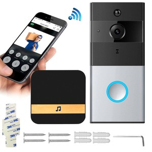 Smart Remote Door Bell Wifi Doorbell Camera Video Wireless Cctv