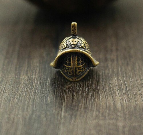 1 PC Small Rope Bead EDC Retro Brass/ Cupronickel Bead Chain Pendant - Picture 5 of 9