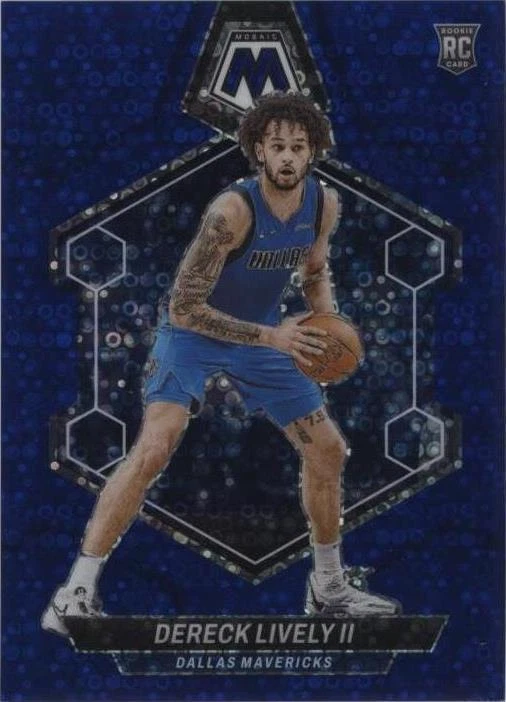 Fast Break Blue Mosaic Prizm