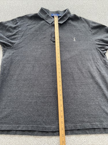 Polo Ralph Lauren Poloshirt Herren Größe 2XB Schwarz Baumwolle Stretch Weich Freizeit - Bild 6 von 11