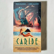 Caribe - VHS - New / Sealed / Watermark - Tropical Action - ME