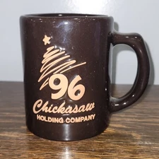 Vintage Frankoma Chickasaw Holding Company 96 Mug