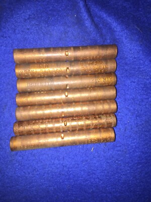 New Old Stock No Box Lot Of 7 Burndy YDS2C-3 Copper Splices