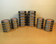 Kiwi Shoe Polish, Black, Lot of 12 ea 70 g 2 1/2 oz and 20 ea 32 g 1 1/8 oz 