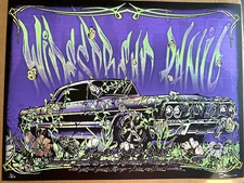 CRACKLE FOIL Widespread Panic UV POSTER Memphis TN May 24-25 2024 AP S/N #/20