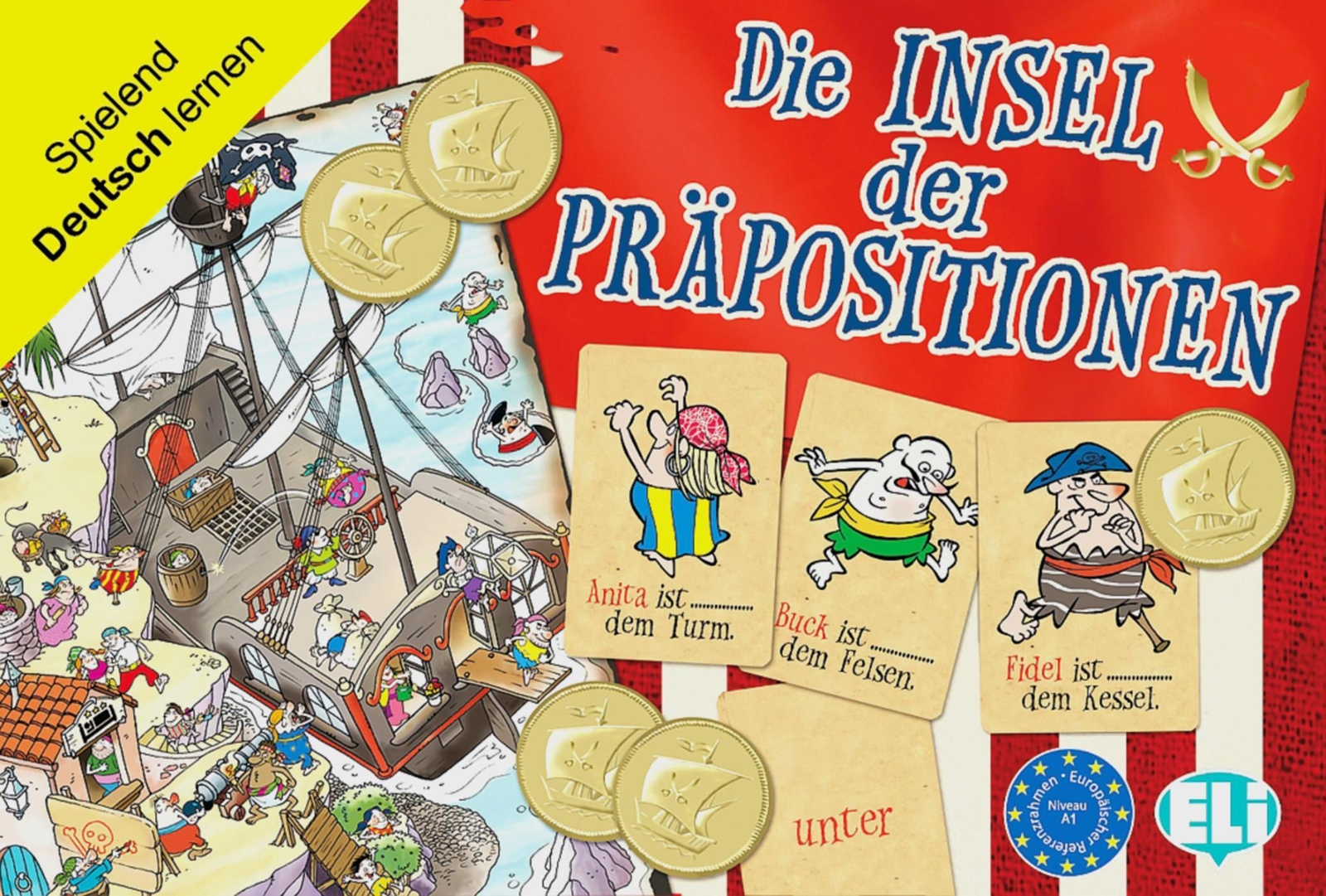 Thumbnail - Die Insel Der Präpositionen A1 | Spielbrett Mit Zubehör | Spiel |