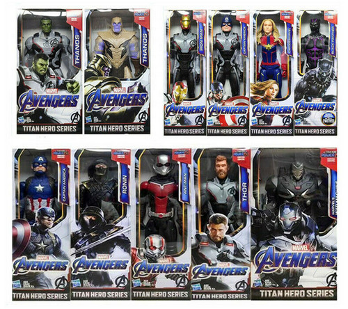 12' Marvel Avengers Titan Hero Series Infinity War Endgame Action Figures Toy