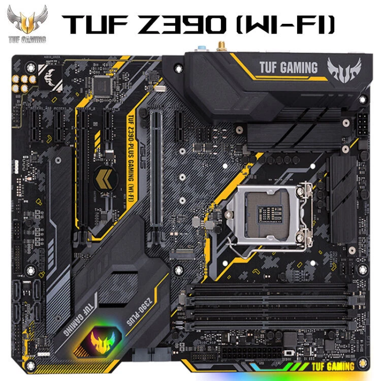 ASUS TUF Z390-PLUS GAMING [WIFI] ATX Motherboard Intel Socket LGA1151 DDR4 HDMI - Image 2 of 4