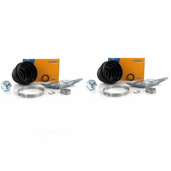 2X Spidan Achsmanschette Satz FüR Audi Seat Ibiza Skoda Fabia VW Polo Radseitig-image