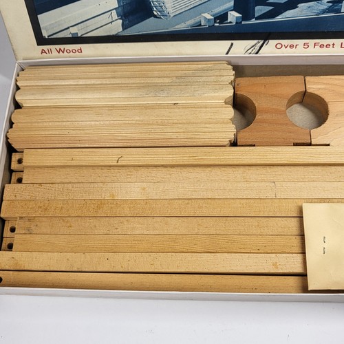 Alweg Monorail Model Kit Wooden Toy 1962 Seattle World’s Fair Vintage - Picture 5 of 14
