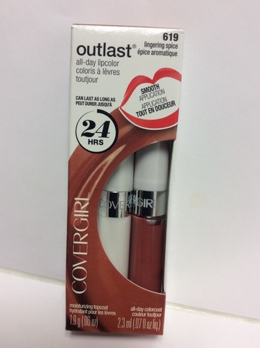 CoverGirl Outlast 24 Hr All-Day Lipcolor Lipstick YOU CHOOSE COLOR New in Box - Picture 19 of 31