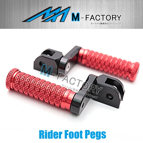 M-Grip Billet 40mm Front Riser Footpegs Fit Harley Davidson XR1200 08+ - Picture 4 of 15