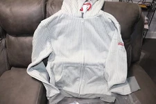 NWOT Krispy Kreme Donuts Striped Hoodie Jacket Size 2XL Zip-Up Unisex