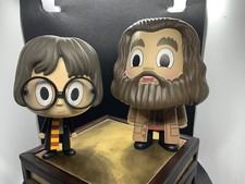 Funko Vynl Harry Potter and Rubeus Hagrid Collectible Set Figures Loose OOB