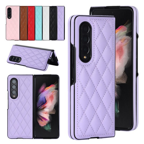 Shockproof Luxury Leather PC Protective Case For Samsung Galaxy Z Fold 7/6/5/4/3 - Picture 2 of 68