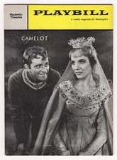 Julie Andrews "CAMELOT" Richard Burton / Lerner and Loewe 1960 Broadway Playbill