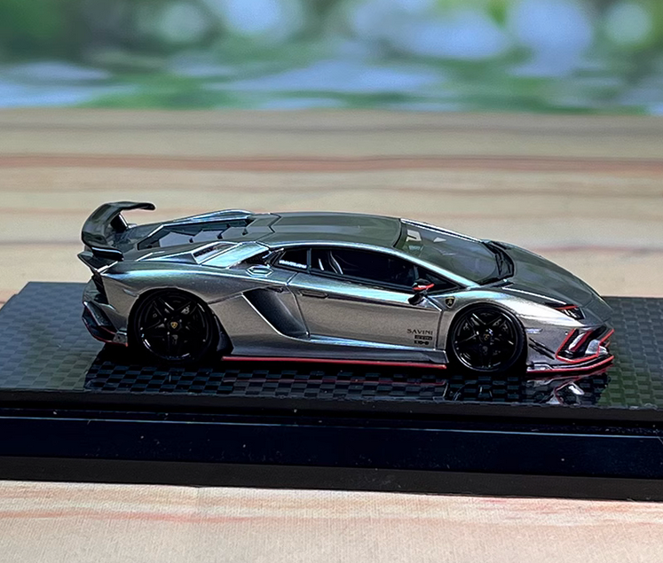 1/64 Resin car model Lamborghini Aventador S limited edition