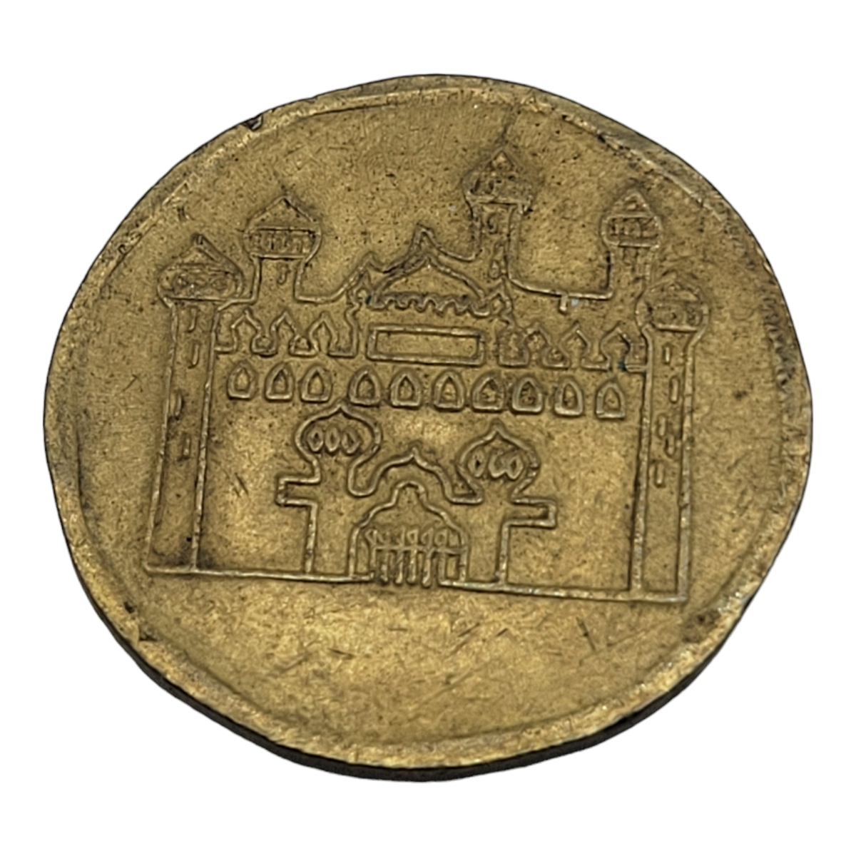 TAD&KING 15年前買いました。 レアです♪ Bally's Aladdin's Castle Arcade Gaming Token 1970's Castle Turban