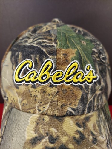 Cabela's 3D Seclusion Camo Strapback Embroidered Hat - Picture 3 of 13