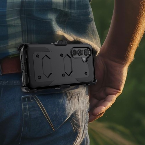 For Samsung Galaxy S24 FE 5G Shockproof Phone Hard Case Cover / Belt Clip Holder - 第 10/55 張圖片