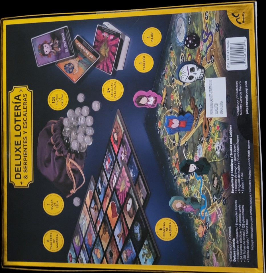 Deluxe Loteria Serpientes Y Escaleras EBay deluxe-loteria-serpientes-y-escaleras-ebay