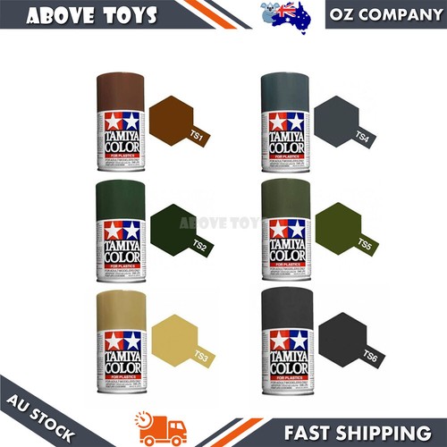 Tamiya 100ML Spray Paint 62 Colors Choices | eBay Australia